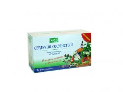 Чайный напиток Алтайский сбор №15 Сердечно-сосудистый 20 шт. ф/пак. 1.5 г