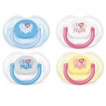 Соска-пустышка силиконовая, Avent (Авент) 2 шт арт. 86175 0-6 мес.