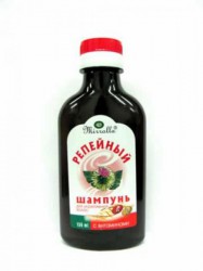 Шампунь Mirrolla репейный для укрепления волос с витаминами А и Е 150 мл