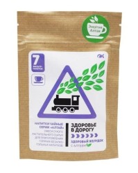 Чайный напиток Здоровье в дорогу Энергия Алтая Здоровый желудок с алтеем 7 шт. ф/пак. 2 г