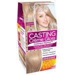 Краска для волос, L'Oreal (Лореаль) 160 мл Кастинг крем глосс Т1010 светло - светло-русый пепельный