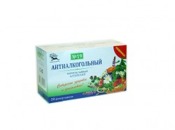 Чайный напиток Алтайский сбор №19 Антиалкогольный 20 шт. ф/пак. 1.5 г