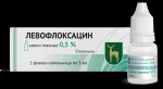 Левофлоксацин, капли глазн. 0.5% 5 мл №1 флакон-капельница