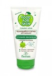 Скраб для умывания, Food for skin (Фуд фо скин) 150 мл 1 шт пенящийся тотальное обновление с экстрактом яблока формула 703 туба