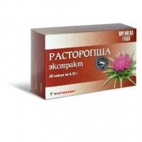 Расторопша-экстра, капсулы 0.22 г 30 шт