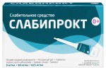 Слабипрокт, раствор ректальный 9 мг/мл+90 мг/мл+625 мг/мл 5 мл 4 шт