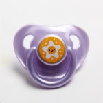 Соска-пустышка силиконовая, 1 шт арт. С20020 Будь здоров ортодонтическая сердечко с кольцом 0+ микс