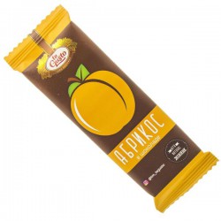 Батончик фруктовый 30 г Te Gusto абрикос в шоколаде