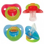 Соска-пустышка силиконовая, Пома 1 шт арт. 2612mix ортодонтическая для активных малышей с 4 мес.